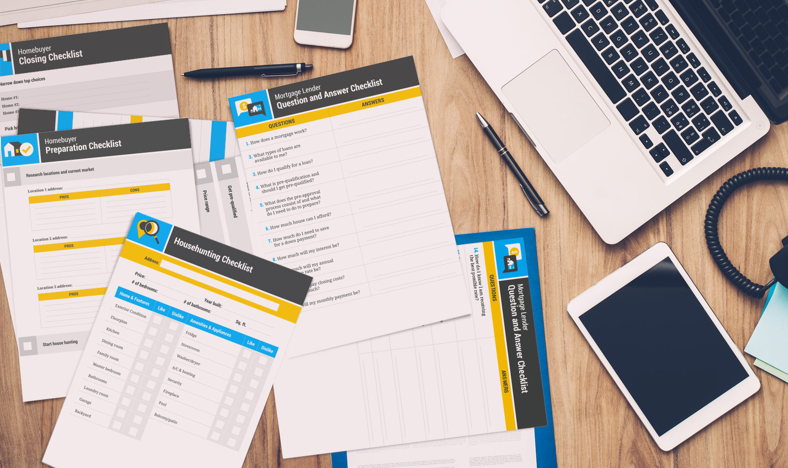 mortgage lender questions and answer checklist